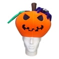 thumbnail image 4 of Jack o Lantern Hat - Halloween Costume Hat - Pumpkin Deco Hat - Pumpkin Party Hat -Halloween Party Hat - Hat for Adults-Kids, 4 of 4