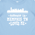 thumbnail image 4 of Inktastic Memphis Tennessee Someone Loves Me Skyline Boys or Girls Baby T-Shirt, 4 of 5