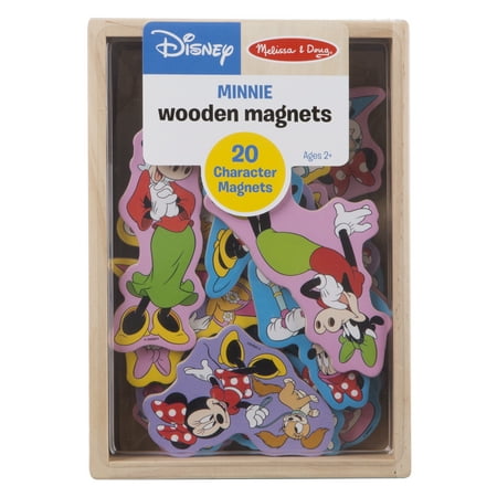 Melissa & Doug Disney Minnie Mouse Wooden Character Magnets (21 pcs)