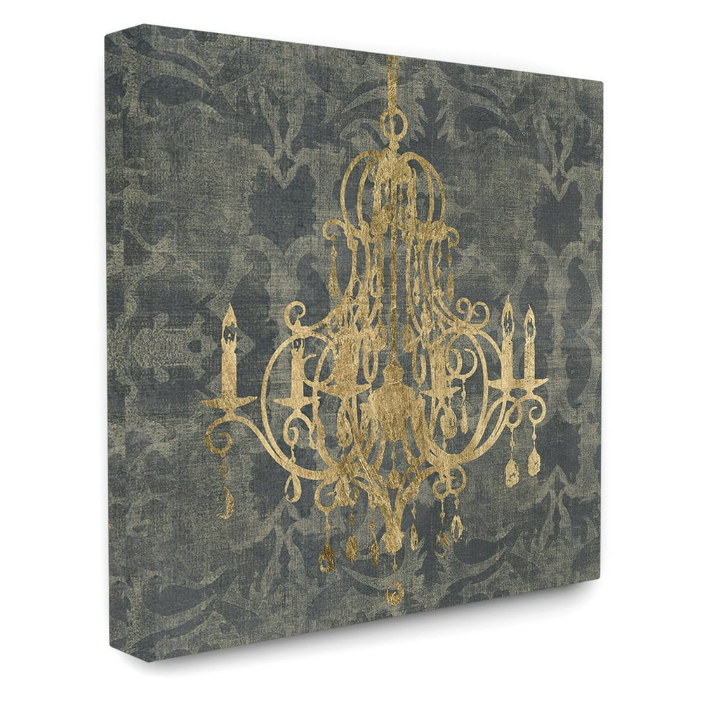 The Stupell Home Decor Collection Chandelier Canvas Wall Art - Walmart