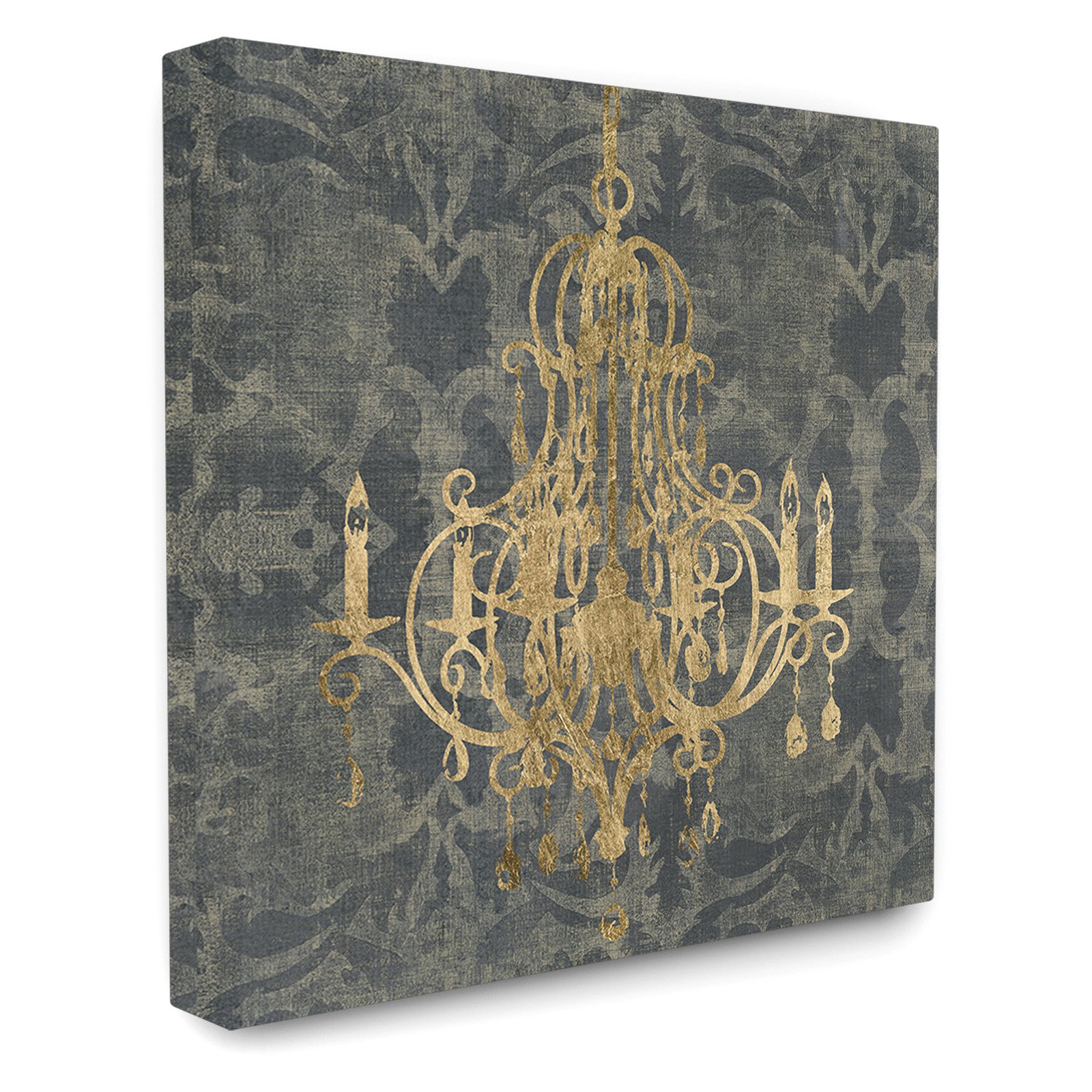 The Stupell Home Decor Collection Chandelier Canvas Wall Art - Walmart.com - Walmart.com