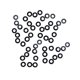 thumbnail image 4 of 50 piezas de racas de bádminton anillos de arandela portátiles de reparación de alambre de alambre livianos juntas de mantenimiento universal Negro, 4 of 8