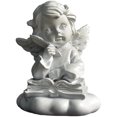 thumbnail image 1 of Estatua de jardín de resina de ángel, escultura de ángel de hadas, decoración del hogar Jadeshay  A, 1 of 8