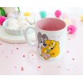 thumbnail image 4 of Taza de cerámica plateada con diseño de búfalo Disney La dama y el vagabundo, 590 ml, 4 of 7