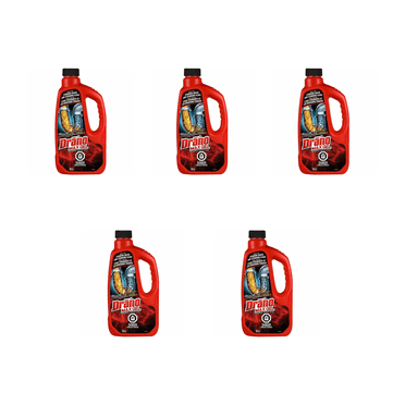Drano Max Gel Clog Remover – 30.4 fl oz Each  x (5 Pack) Thick Action Gel Drain Cleaner Safe for Most Pipes