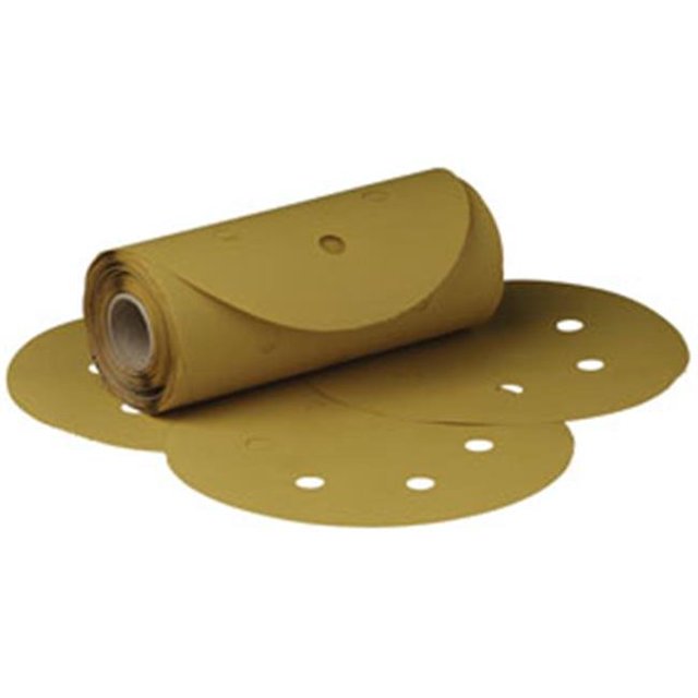 1435 6-320A-Go-175 Disques de Ponçage de Qualité Stikit Gold P320 de 6 Pouces - 175 Rouleaux de Disques