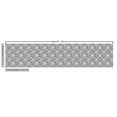 thumbnail image 2 of Abstract Fabric by the Yard, Boho Style Tribal Geometric Squares and Circles Triangles Contemporary, Upholstery Fabric for Dining Chairs Home Decor Accents, Charcoal Grey White by Ambesonne, 2 of 4