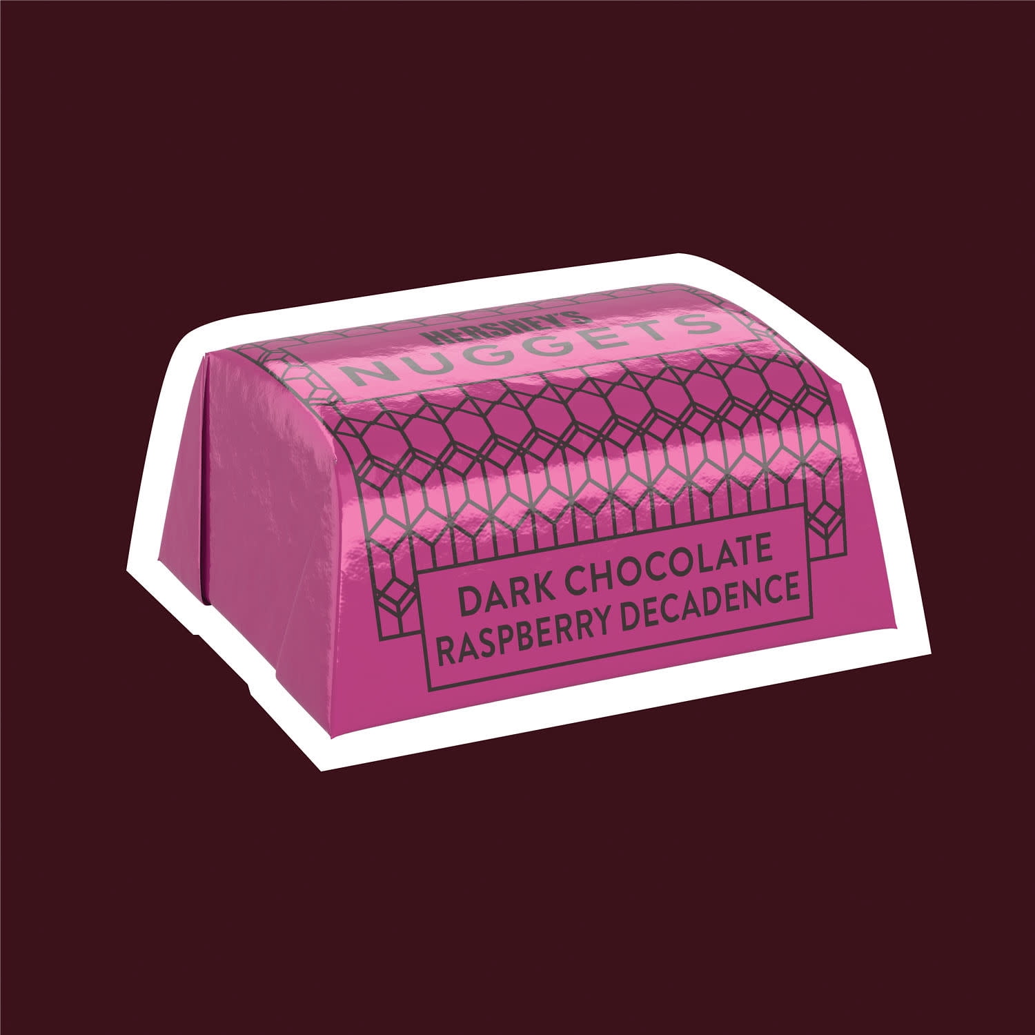 Hershey's Nuggets Dark Chocolate Raspberry Decadence Flavored Candy, Share Pack, 8.1 oz