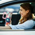 thumbnail image 6 of Cat Tumbler with Handle and Straw, 40 oz Cat Stainless Steel Insulated Cup with Lid and Straw,Colorful Travel Coffee Mug Water Bottle, Birthday Mothers Day Gifts for Animal Lovers Women, 6 of 7