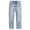 Blue-2492, variant on KIDSCOOL SPACE Boys Jeans,Big Kid Elastic Band Inside Ripped Denim Pants,Light Blue,10-11 Years