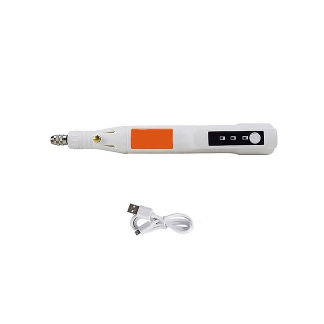 Meuleuse Sans Fil Perceuse Électrique Outil Rotatif 3 Vitesses Réglables Mini Stylo de Gravure Coupe Polissage, Compact et Léger Portable