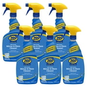 Zep Home Pro One-Pass Mirror & Glass Cleaner - 32 Fl. Oz. (Case of 6) - R49606 - Leaves a streak-free shine while eliminating dirt, dust, and smudges from your glass surfaces