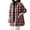 Red, variant on Cute Cardigans Women Plaid Fleece Lined Thickened Color Casual Long Sleeve Button Up Shirt Jacket Cozy Comfort Fit Lightweight Cardigans