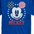thumbnail image 3 of Disney - Americana - Mickey Usa Ears - Adult Short Sleeve Graphic T-Shirt, 3 of 5