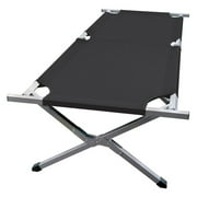 RIO XL Camping Cot, Comfortable Camping Cots for Adults with Storage