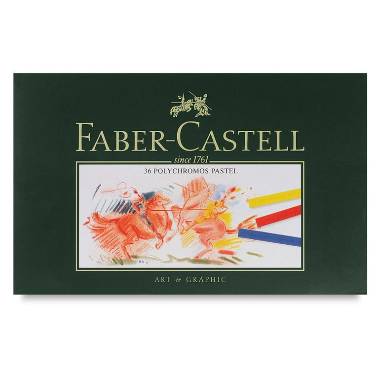 Faber-Castell Polychromos Pastel Set - Set of 36 - Walmart.com