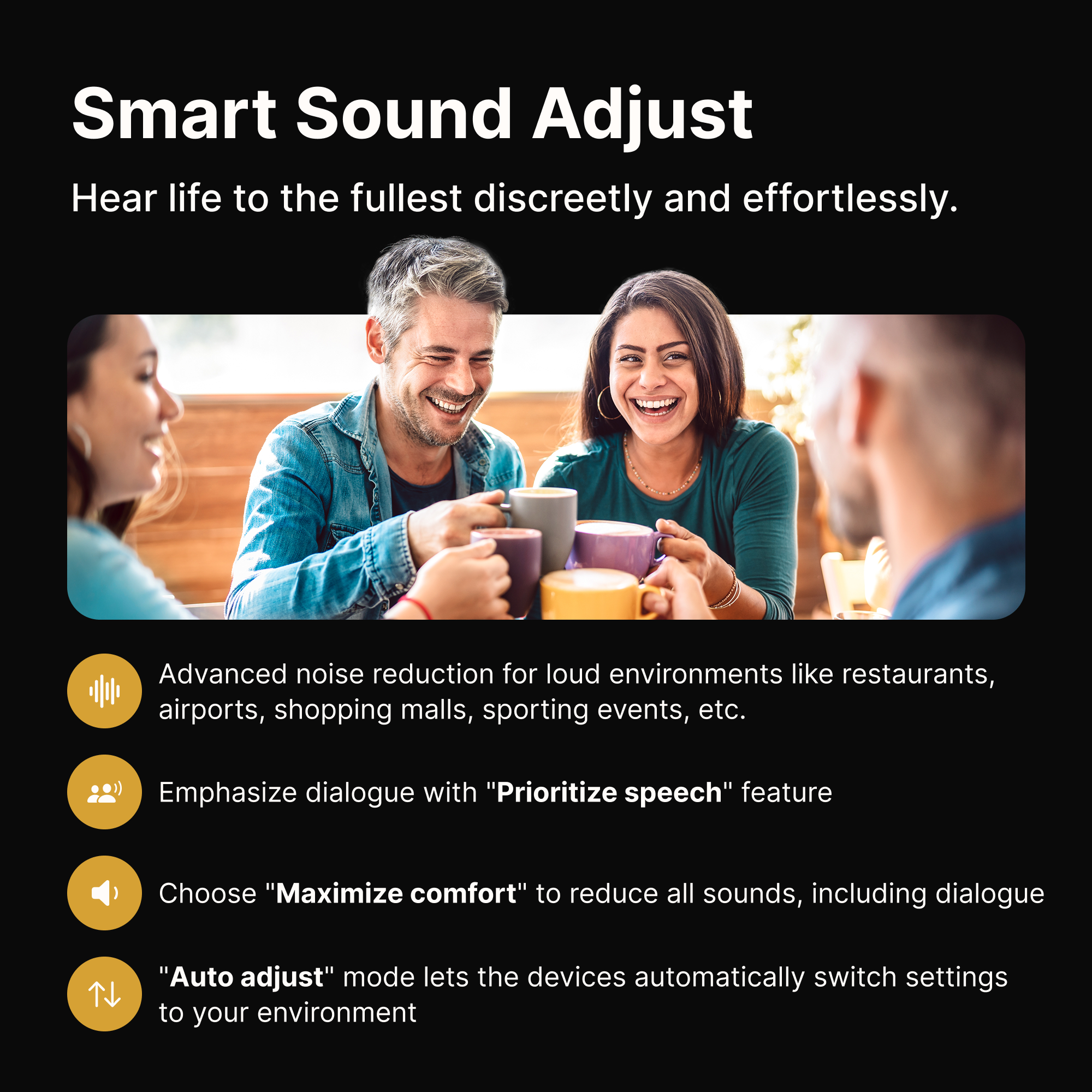 Eargo 8 Virtually Invisible Self Fitting FDA Cleared OTC CIC Hearing Aids Most Advanced Model with Smart Sound Adjust and Sound Match Technology Rechargeable Lifetime Customer Support
