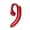 Rouge, variante sur DEBGFS C7 1 Pce Crochet d'Oreille à Conduction Osseuse Écouteurs Sans Fil Bluetooth Stéréo, Rouge