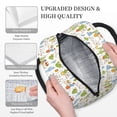 thumbnail image 3 of Fotbe Cactus Plants Pattern Lunch Bag , Insulated Lunch Box, Small Leakproof Cooler Food Lunch Containers Reusable Lunch Tote Bags, 3 of 6
