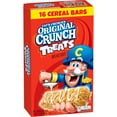 thumbnail image 3 of (4 pack) Cap’n Crunch Treats with Rice Crisps Cereal Bars, Original Crunch, 0.84 oz, 16 Count Box, 3 of 8