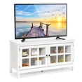 thumbnail image 3 of Spaco 50 Inch Modern Wood Large TV Stand Entertainment Center for TV-White, Mid Century Modern TV Stand for Living Room Bedroom, 3 of 10