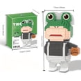 thumbnail image 4 of Frog series,Microparticle building blocks,Puzzle Assembly DIY Handmade Model, 4 of 5
