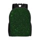 thumbnail image 1 of Disketp Emerald Green Sparkling Mochila Unisex de Apertura Lateral Completa, Mochila para Laptop para Escuela, Trabajo y Viajes, 1 of 8