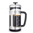 thumbnail image 1 of Easyworkz Cafetière à Piston en Acier Inoxydable 34 oz avec Verre Borosilicate, Poignée Douce, 1 of 5