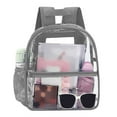 thumbnail image 2 of Miaoju Large Clear Backpack for Adult Heavy Duty Transparent Backpack College Laptop Backpack, 2 of 3