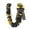 Black, variant on Graduation Clothes 2026 Graduation Ties and Bow Ties Featuring Award Designs for Events and Versatile Formal Occasions Black,One Size