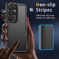 thumbnail image 2 of KOMI for Samsung Galaxy S25 Case with HD Screen Protector, 10 FT Military Grade Drop Protection, Anti-Slip Phone Case, Black, 2 of 5