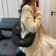 thumbnail image 4 of Large Capacity Shoulder Bag for Women Simple Nylon Messengers Bag Trend Dumplings Bag Fashiomable Casual Crossbody Bag Yellow, 4 of 4