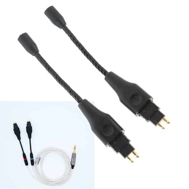 MMCX Adapter, Plug and Play Convenient Portable MMCX Adapter Cord Plugging Unplugging Resistant Lossless Sound for HD535 for HD6XX for HD650 for HD545