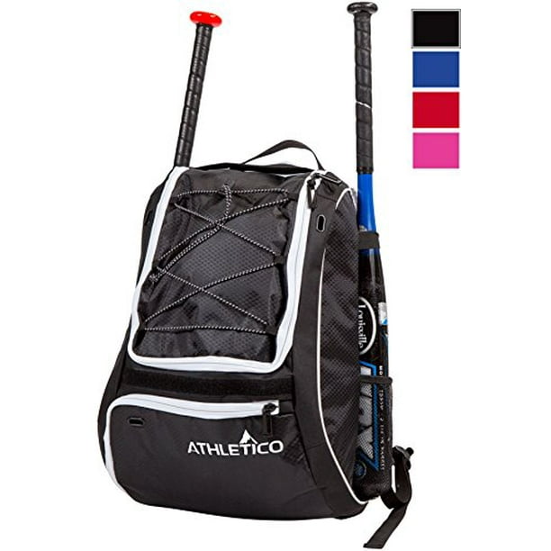 Athletico Baseball Bat Bag Backpack for Baseball, TBall & Softball