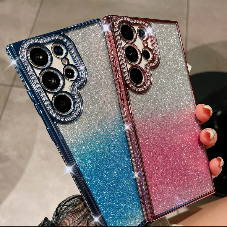 Allytechgroup Glitter Bling Case for Samsung Galaxy A25 5G, Frame with Sparkle Rhinestone Girly Case Luxury Back Cover Anti-Scratch Shockproof Phone Allytechgroup Glitter Bling Case for Samsung Galaxy A25 5G, Frame with Sparkle Rhinestone Girly Case Luxury Back Cover Anti-Scratch Shockproof Phone