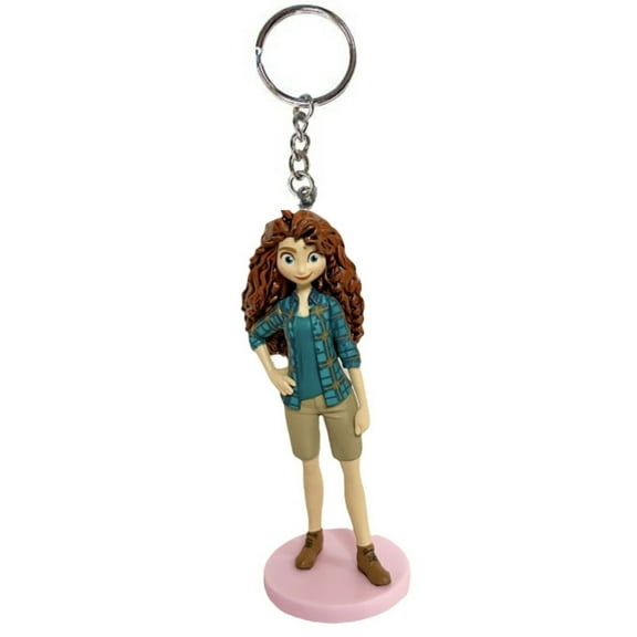 Vanellope Princess Merida Sports Key Ring Keychain Figure Pvc Charm Brave Gift