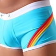 thumbnail image 6 of Guluxicc Men's Slim Low Rise Swim Trunks Drawstring Board Shorts Lightweight Surf Bathing Suit with Removable Pads, 6 of 8