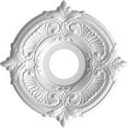 thumbnail image 5 of Ekena Millwork 13"OD x 3 1/2"ID x 3/4"P Attica Thermoformed PVC Ceiling Medallion (Fits Canopies up to 5"), UltraCover Satin Hunt Club Green, 5 of 5