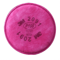 3M P100 Air-Purifying Respirator 70070614410, 2 Piece