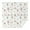 White Fairy Castle, variant on White Fairy Cat Pattern Square Tablecloth,Waterproof Square Table Cover,Wipeable Spillproof Washable Table Cover for Home Kitchen Party Decor 42"X42"(107x107cm)
