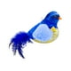 thumbnail image 5 of Juguete interactivo realista con chirrido de pájaro para gatos y gatitos. azul, 5 of 9