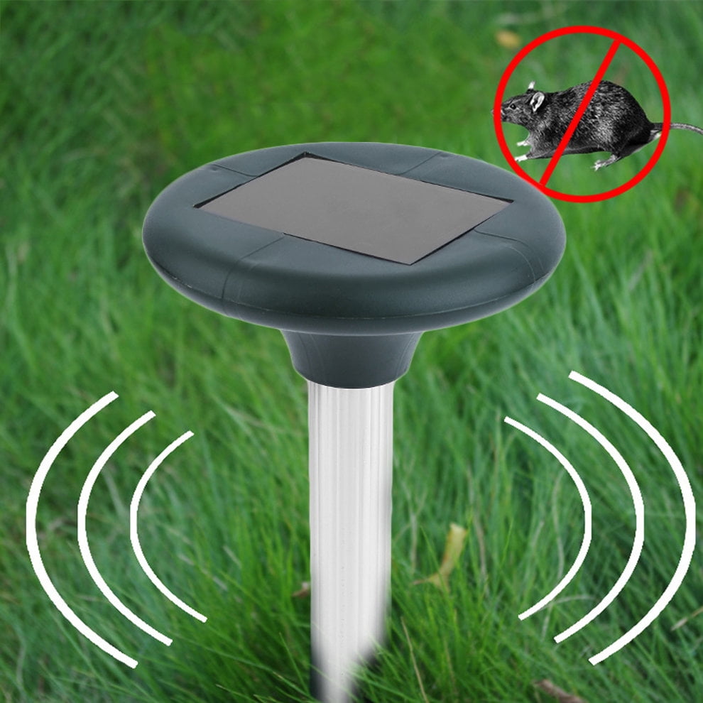 1 pc Solar Ultrasonic Snake Mouse Repellers Pest Rodent Repeller Reject Outdoor 