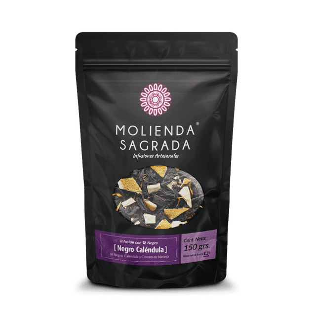 Molienda Sagrada - Té Negro Caléndula 150 Gr. - 100% Natural