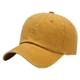 thumbnail image 2 of Meitianfacai Washed Plain Baseball Cap, Adjustable Dad Hats Gift for Men/Women Light Board Pure Colour Sun Hat, 2 of 2