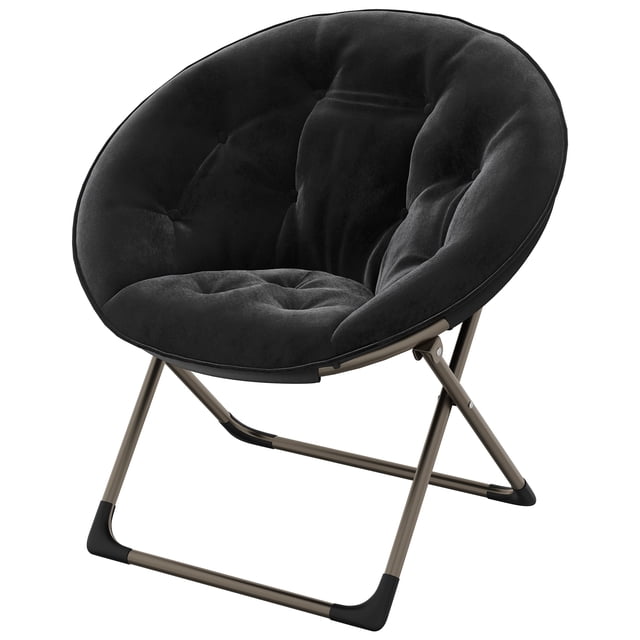 Yeshouse Silla de piso plegable extragrande con asiento de felpa antideslizante para adolescentes y adultos, ideal para dormitorio o sala de estar
