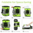 thumbnail image 5 of Pawsse Pet Carrier Backpack, Green & Gray, 16"H x13.2"L x12"W, 5 of 7