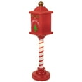 thumbnail image 5 of Northlight Lighted Letters To Santa Mail Box Blow Mold Outdoor Christmas Decoration - 40.5", 5 of 10