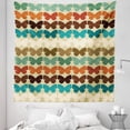 thumbnail image 1 of Butterfly Tapestry, Retro Style Pattern with Butterfly Silhouettes Group in Various Color Shades, Fabric Wall Hanging Decor for Bedroom Living Room Dorm, 5 Sizes, Multicolor, by Ambesonne, 1 of 1