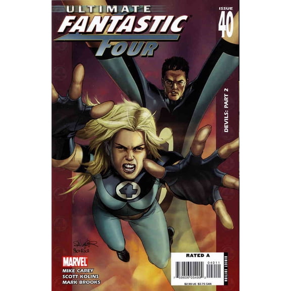 Ultimate Fantastic Four #40 VF ; Marvel Comic Book