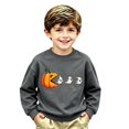 thumbnail image 4 of Gyexs Kids Halloween Sweatshirt Long Sleeve Tops, Oversized Casual Cute, Festival Outerwear, 4 of 4